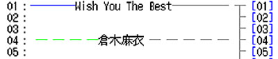 Playlist album_mode_ident設定・詳細