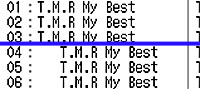 Playlist album_center設定・詳細